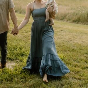 Indigo Blue Maxi Dress